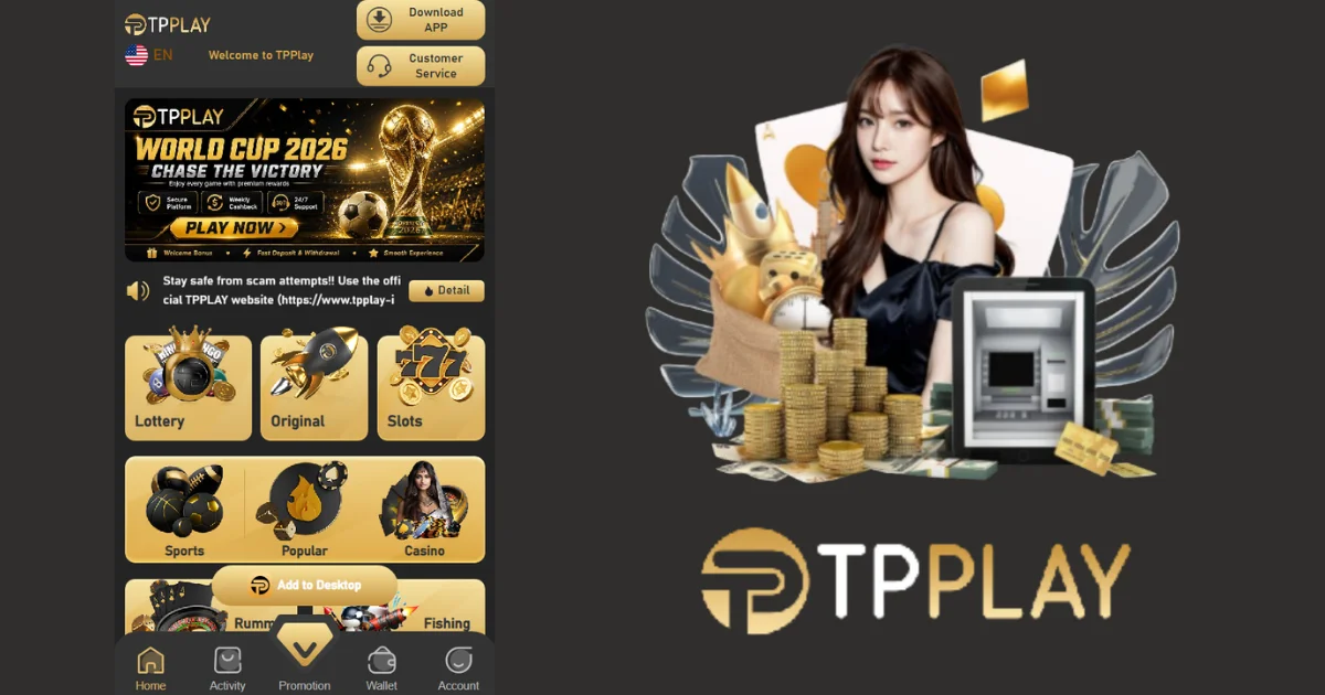 TPPlay Game — colour prediction, slots, and live games on the prediction platform
